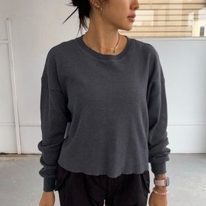 TNA Alamo Waffle Long Sleeve Size Small - NWT ✨